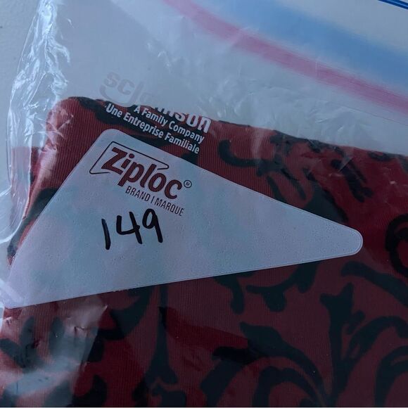 Vintage JH Collectibles Red Top with Black Burnout Velvet Grunge, Layering 3X - Picture 11 of 11